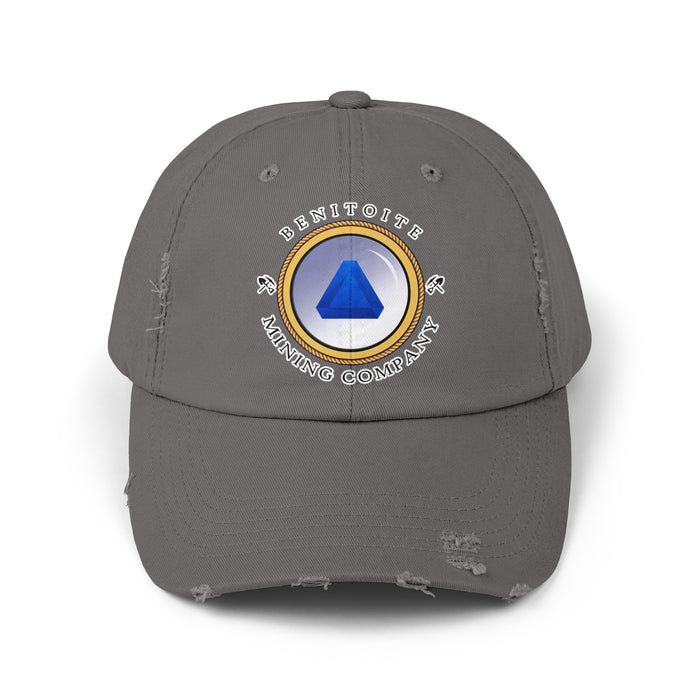 Benitoite Mining Company Unisex Distressed Cap