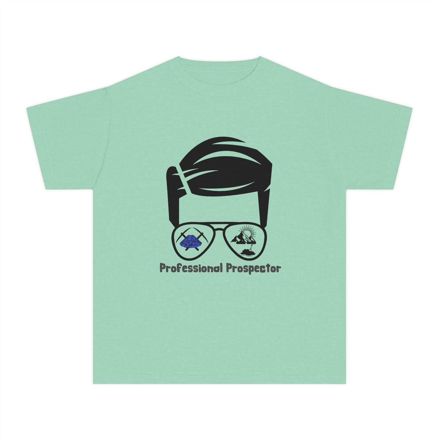 Professional Prospector Youth Tee — Metal Detecting Kids T-Shirt