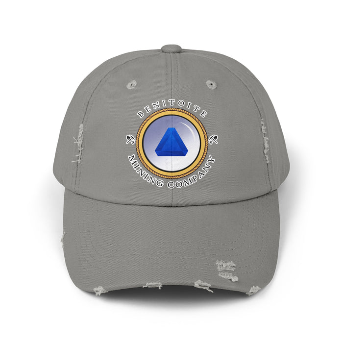 Benitoite Mining Company Unisex Distressed Cap