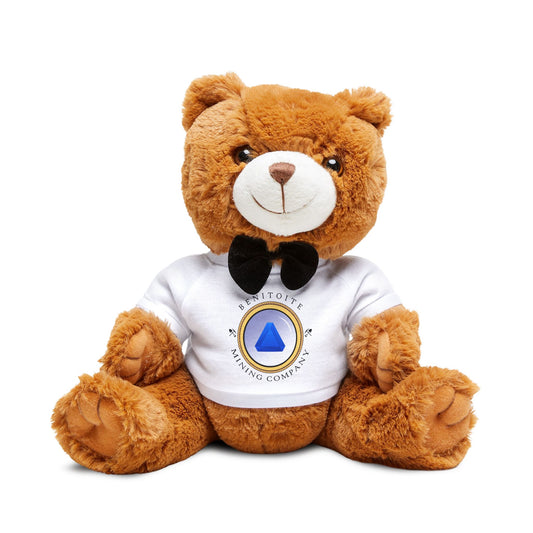 Plush Teddy Bear with Logo T‑Shirt — Soft Branded Gift for Kids & Events