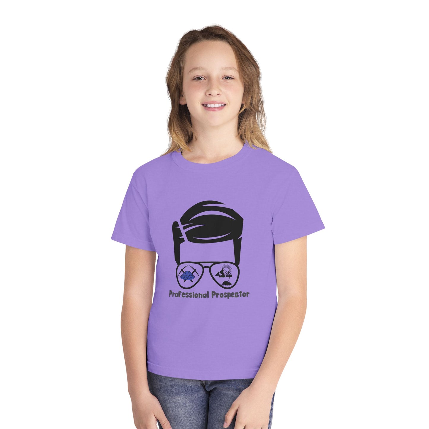 Professional Prospector Youth Tee — Metal Detecting Kids T-Shirt
