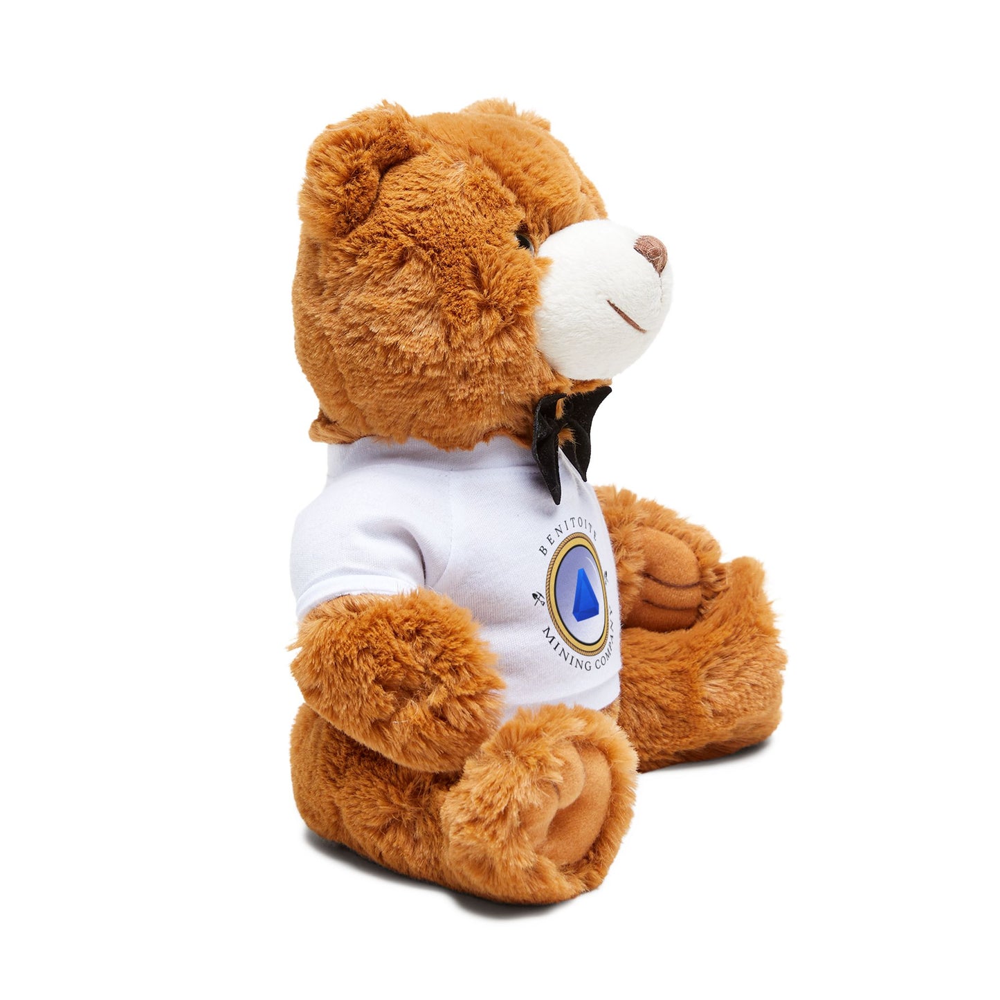 Plush Teddy Bear with Logo T‑Shirt — Soft Branded Gift for Kids & Events