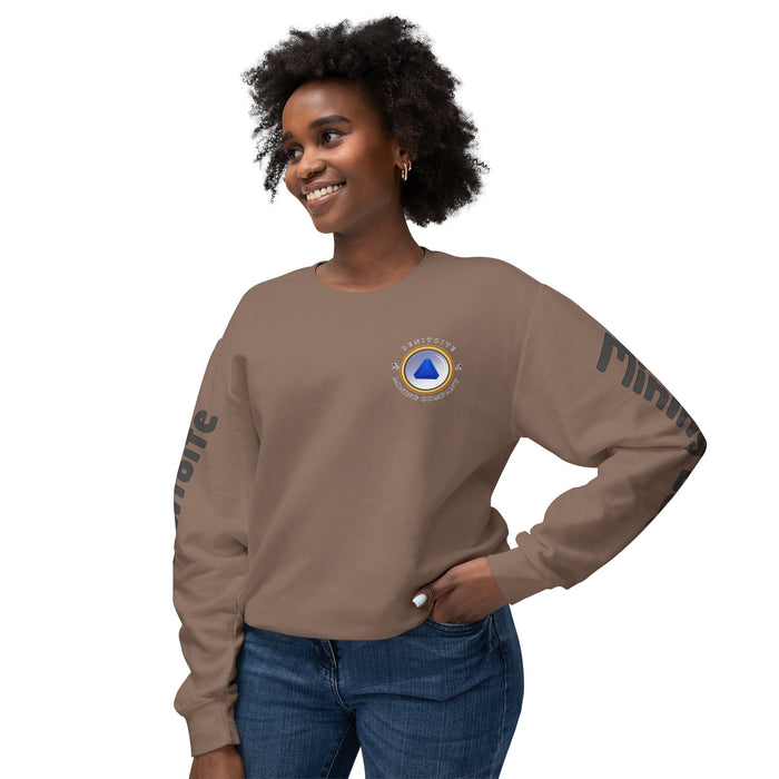 Benitoite Mining Co Unisex Lightweight Crewneck Sweatshirt