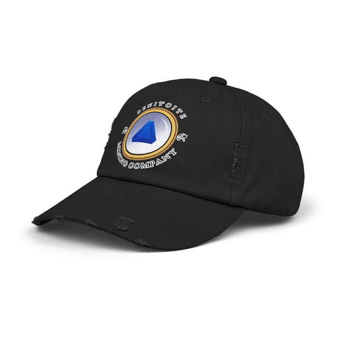 Benitoite Mining Company Unisex Distressed Cap