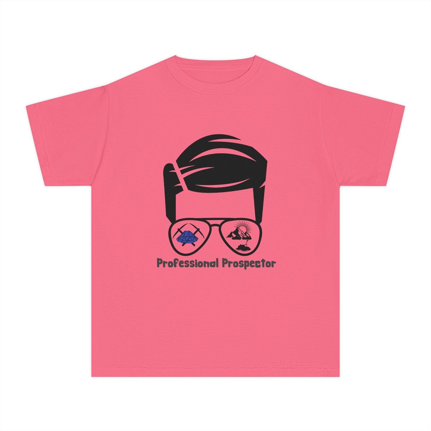 Professional Prospector Youth Tee — Metal Detecting Kids T-Shirt