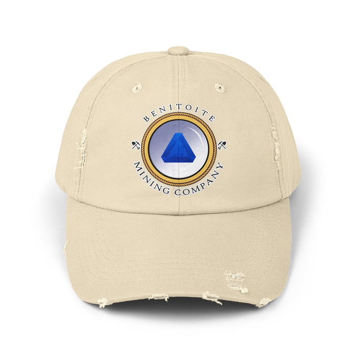 Benitoite Mining Company Unisex Distressed Cap