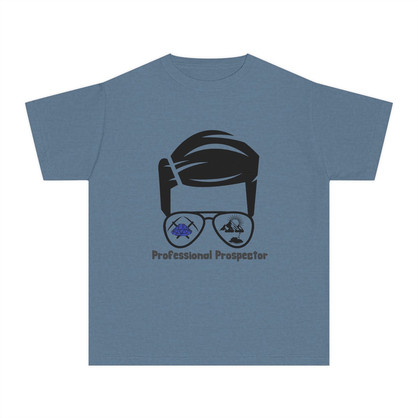 Professional Prospector Youth Tee — Metal Detecting Kids T-Shirt