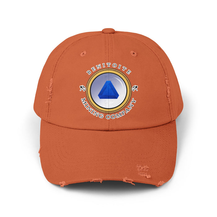 Benitoite Mining Company Unisex Distressed Cap