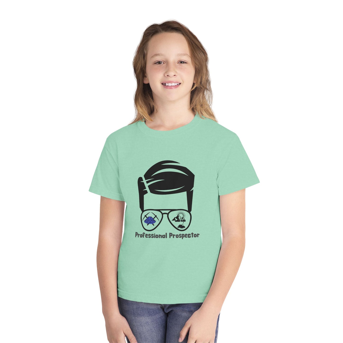 Professional Prospector Youth Tee — Metal Detecting Kids T-Shirt