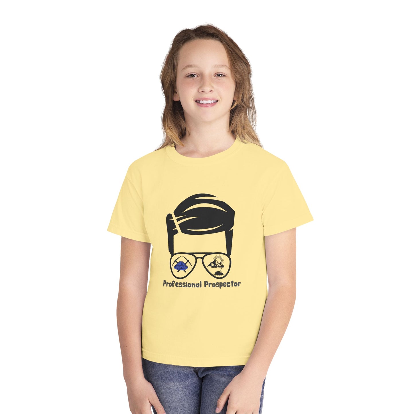 Professional Prospector Youth Tee — Metal Detecting Kids T-Shirt