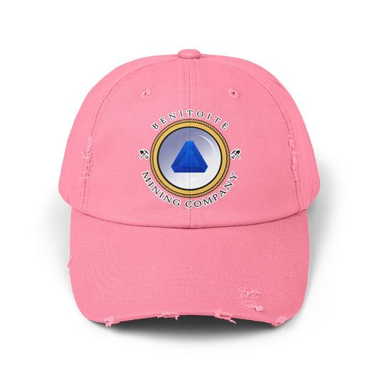 Benitoite Mining Company Unisex Distressed Cap
