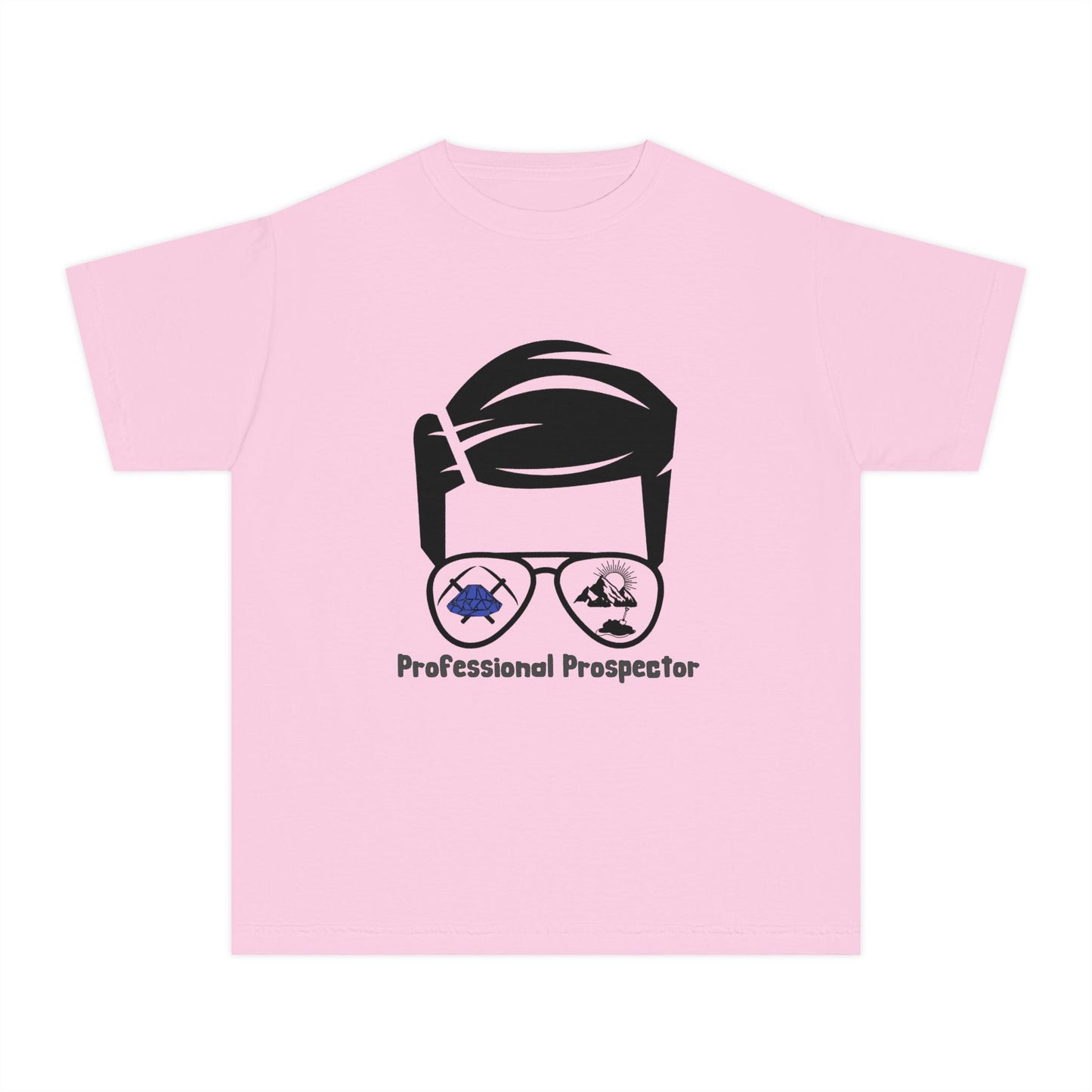 Professional Prospector Youth Tee — Metal Detecting Kids T-Shirt