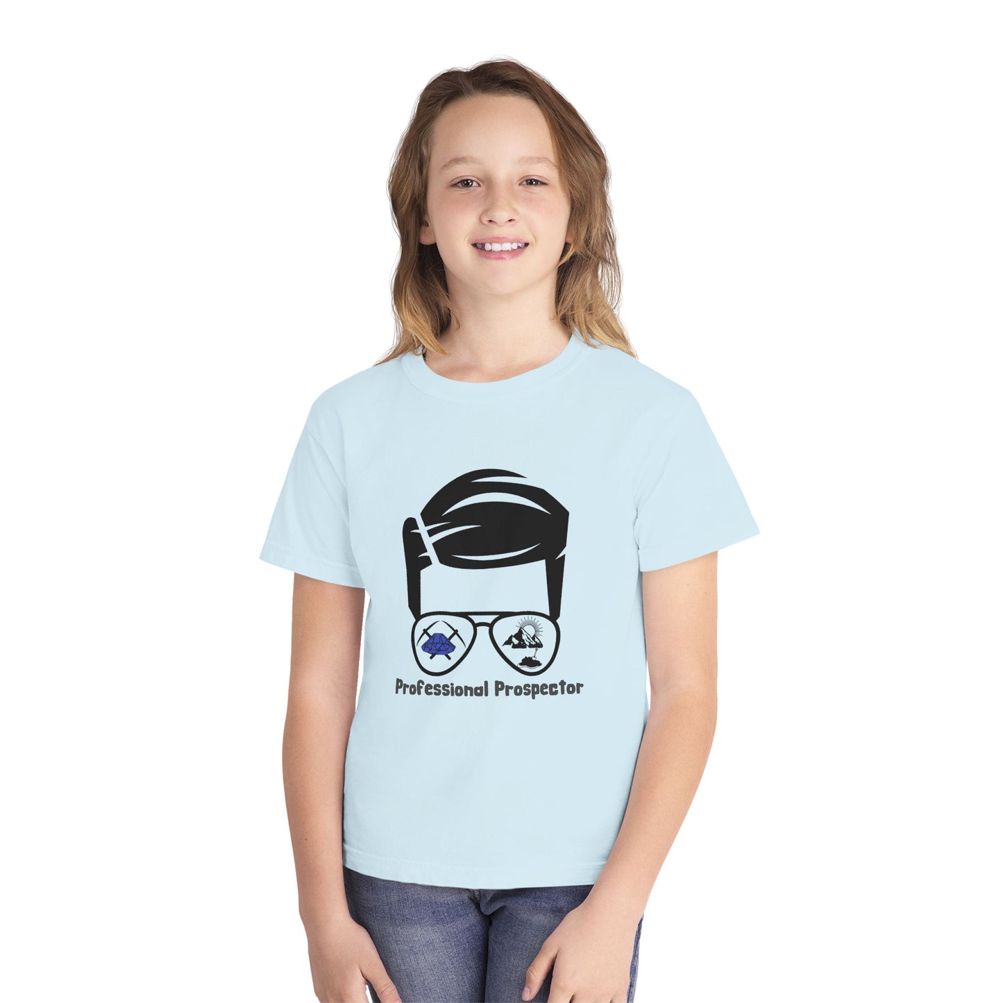 Professional Prospector Youth Tee — Metal Detecting Kids T-Shirt