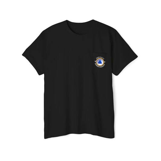 Benitoite Mining Company Pocket Tee — Retro Miner Logo Shirt