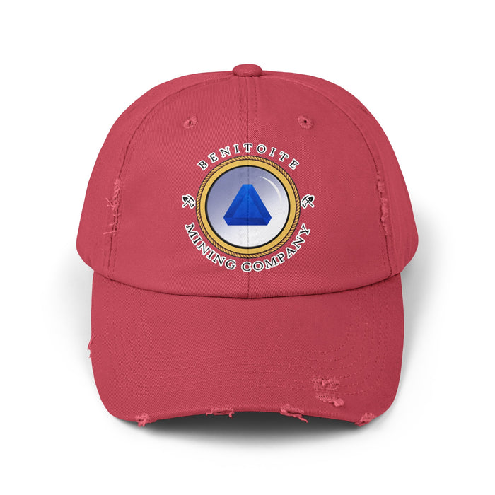 Benitoite Mining Company Unisex Distressed Cap