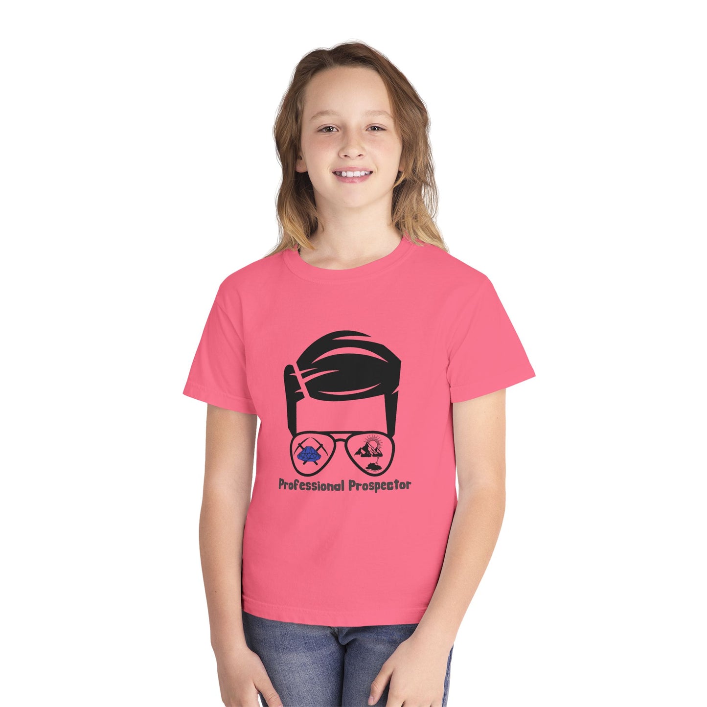 Professional Prospector Youth Tee — Metal Detecting Kids T-Shirt