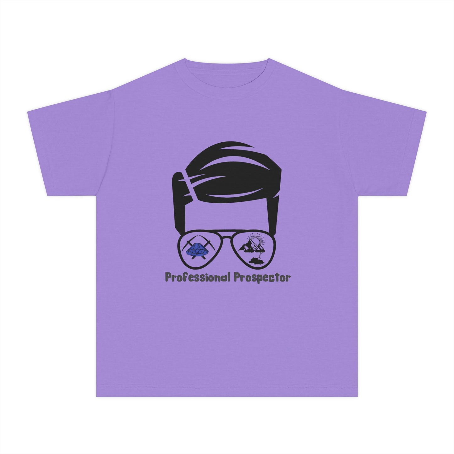 Professional Prospector Youth Tee — Metal Detecting Kids T-Shirt